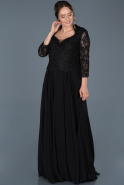 Haute Couture Longue Noir ABU831