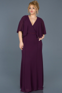 Robe de Soirée Longue Violet ABU1079