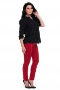 Pantalon Femme Rouge A7195