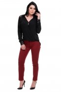 Pantalon Femme Bordeaux A7195