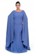 Robes À Taille Large Bleu C9569