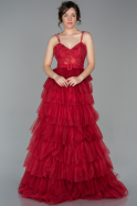 Haute Couture Longue Rouge ABU1663