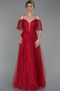 Haute Couture Longue Rouge ABU1688