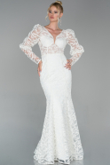 Haute Couture Longue Blanc ABU1652
