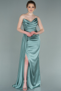 Turquoise Mermaid Evening Dress ABU3815