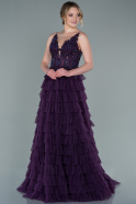 Haute Couture Longue Violet ABU2329