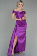 Robe de Soirée Longue Violet ABU2841