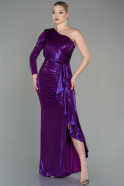 Robe de Soirée Longue Violet ABU2944