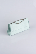 Sac de Soirée Luxe Satin Menthe SH818