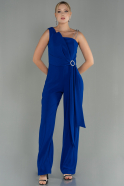 Robe de Cérémonie Bleu Saxe ABT102