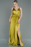 Pistachio Green Long Mermaid Prom Dress ABU2909