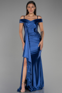 Robe de Soirée Longue Indigo ABU3240