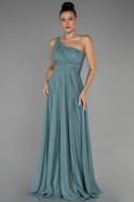 Turquoise Long Evening Dress ABU2834
