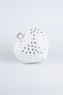 Sac de Soirée Luxe Pierreux Nacre SH829