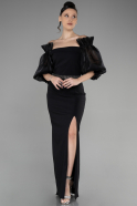 Robe de Soirée Longue Noir ABU3508