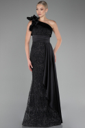 Robe de Soirée Longue Noir ABU4059