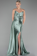 Robe de Soirée Longue Turquoise ABU4072