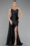 Robe de Soirée Longue Noir ABU4072