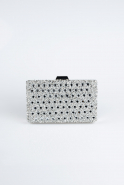 Sac de Soirée Luxe Argent SH823