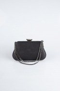 Sac de Soirée Luxe Noir SH834