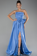 Robe De Soirée Longue Indigo ABU4015