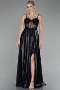 Robe de Soirée Longue Noir ABU4112