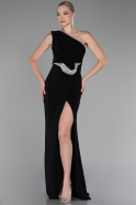 Robe de Soirée Longue Noir ABU4116