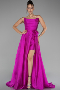 Robe De Soirée Longue Violet ABU3793