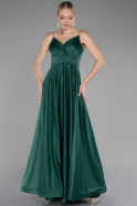 Robe de Soirée Longue Émeraude ABU4183