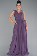 Robe de Soirée Longue Lavande ABU4190