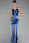 Robe de Soirée Longue Indigo ABU4210