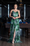 Robe de Soirée Longue Vert ABU4184