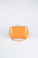 Sac de Soirée Luxe Satin Orange SH834