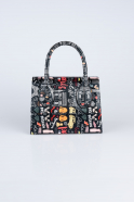 Sac de Soirée Luxe Cuir Multicolore KC165