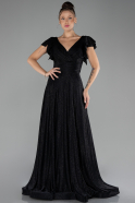 Robe de Soirée Longue Noir ABU4301