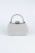 Sac De Soirée Luxe Platine KC311