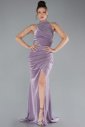 Robe de Soirée Longue Lilas ABU4383