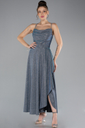 Robe de Cérémonie Midi Indigo ABK2170