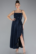 Robe de Cérémonie Midi Bleu Marine ABK2170