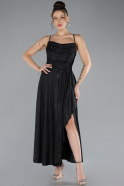 Robe de Cérémonie Midi Noir ABK2170