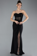 Robe de Soirée Longue Noir ABU4410