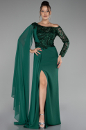 Robe De Soirée Longue Émeraude ABU3511