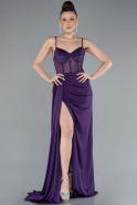 Robe de Soirée Longue Violet ABU4677