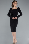 Robe de Cérémonie Courte Noir ABK2271