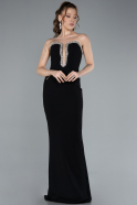 Robe de Soirée Longue Noir ABU4687