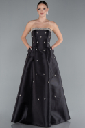 Robe de Soirée Longue Noir ABU4743