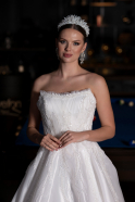 Robes de Mariage Longue Blanc ABG093