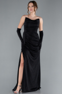 Robe de Soirée Longue Noir ABU4768