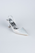 Stiletto Pierreux Argent AB1127