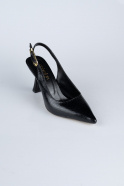 Chaussure de soirée A motifs Noir ABD1130